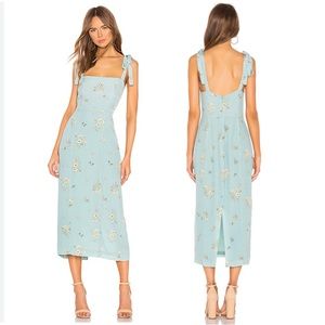 CAPULET Camille Midi Dress in Poppy Print Sz XS